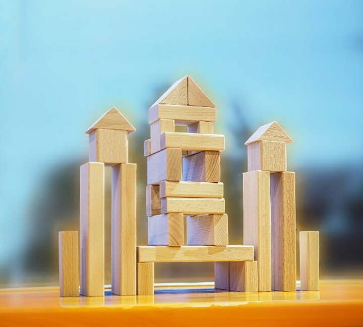 楽天市場】フレーベル積木（小）積み木 ギフト お祝い デュシマ社 2歳 