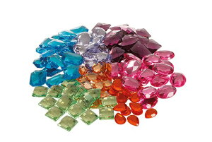 ςݖ؁@OXEWCAgANXg[E140s[X@Giant Acrylic Glitter Stones, 140pcs