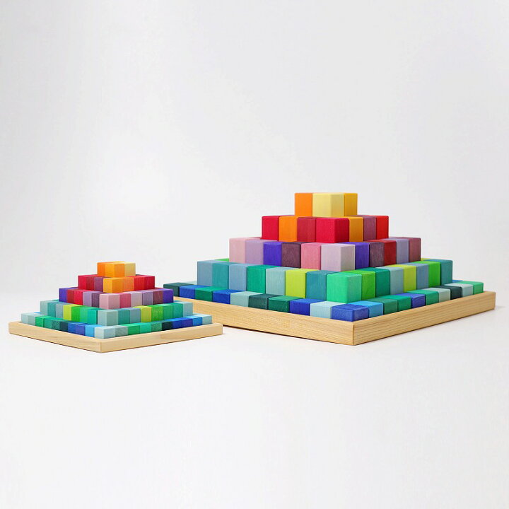 楽天市場】グリムス・小さなにじのステップブロック Small Stepped 
