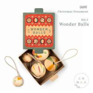 �O���p�b�g�@�N���X�}�X�I�[�i�����g�E�����_�[�{�[���@No.5 Wonder Balls�@�X�y�C���@�O�����X