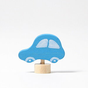 �O�����X�E�f�R���[�V�����t�B�M���A�@���ԁ@Decorative Figure Blue Car