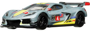 ホットウィール(Hot Wheels) カーカルチャー レースデイ コルベット C8.R 乗り物おもちゃ ミニカー 3歳から グレー HRV95