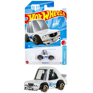 ホットウィール(Hot Wheels) ベーシックカー マツダ RX-3 乗り物おもちゃ ミニカー 3歳から ホワイト HXR23