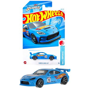 ホットウィール(Hot Wheels) ベーシックカー トヨタ GR86 カップ 乗り物おもちゃ ミニカー 3歳から ブルー HXR12
