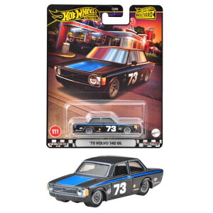 ホットウィール(Hot Wheels) ブールバード '73 ボルボ 142GL 乗り物おもちゃ ミニカー 3歳から ブラック HRT79