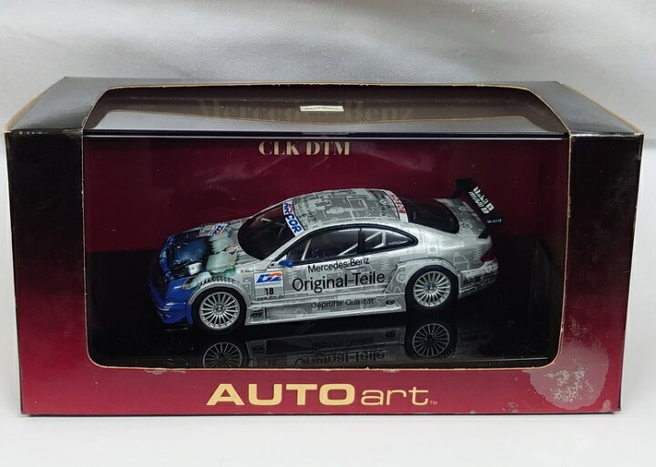 楽天市場】AUTOart 1/43ミニカー メルセデスベンツ CLK DTM 2000 