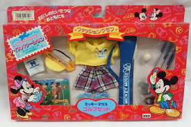 ファッションクラブ ミッキーマウス ゴルフセット Disney ディズニー 着せ替え服 タカラ