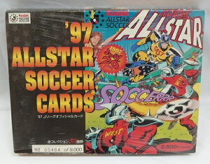 ’97 Jリーグオフィシャルカード ’97 ALLSTAR SOCCER CARDS 【カード50枚入り】エポック社 サッカー