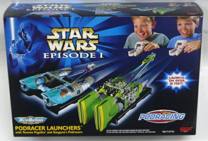 楽天市場 Starwars スターウォーズ エピソード１ マイクロマシーン ポッドレーサー ランチャー お宝 レア物専門 おもちゃ屋