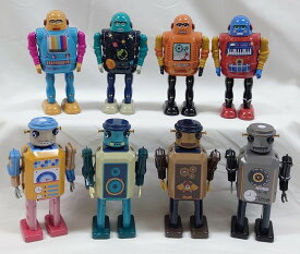 Mr＆Mrs Tin ブリキロボット 8種セット（TV bot/Star bot/Mechanic bot/Piano bot/Electro bot/Vinyl bot/Gear bot/Time bot）増田屋コーポレーション