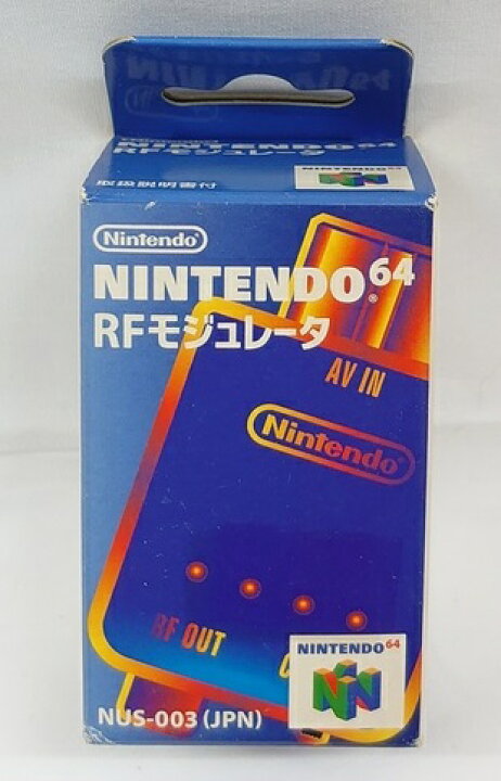 楽天市場】【新品】ニンテンドー64 周辺機器「RFモジュレータ 