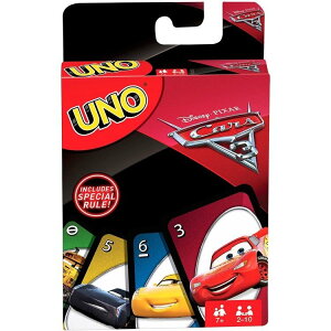UNO カーズ3　　　ウノ カードゲーム ディズニー 小学生 男の子 家族 お友達 6歳 7歳 8歳