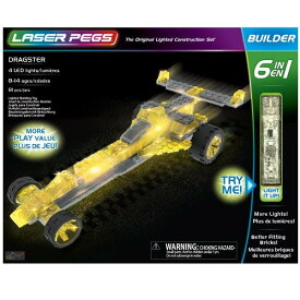 Laser Pegs レーザーペグ 6 in 1 ドラッグスター 61012