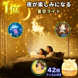 販売開始 【楽天1位1484冠】プラネタリウム 家庭用 子供 天井 投影 ナイトランプ 充電式 小型 寝かしつけ 星座 ライト ベッドサイドランプ USB おしゃれ ギフト プレゼント 子供部屋 誕生日 かわいい 42枚フィルム 21種 入園祝い Dream Planet Light スタンダード版 omoshop