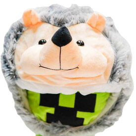 【翌日発送】帽子 ハリネズミ　はりねずみ　ぬいぐるみ コスプレ 被り物 60cm 子供大応対応 コスチューム ぼうし お祝い ハロウィン プレゼント袋付【現品写真有】