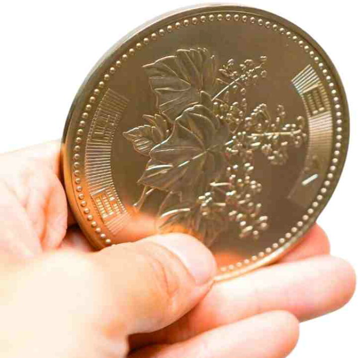 楽天市場】【動画解説有】手品 500円 マジック ジャンボコイン 大きく 