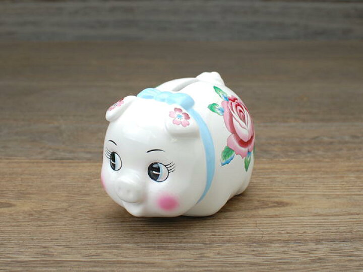 楽天市場】ぶた 貯金箱 小 / 置物 豚 ブタ 貯金箱 陶器 箱入り ギフト 