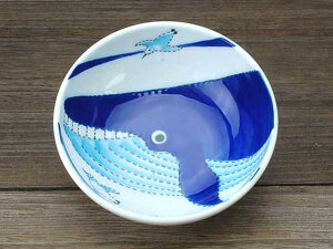 くじらのトムさん40鉢/小鉢クジラ柄食育美濃焼(岐阜県)日本製/