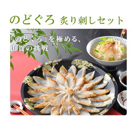 のどぐろ炙り刺しセット 第49回 山口県水産加工展 水産庁長官賞を受賞 山賀 ギフト のし対応可　お中元　御中元