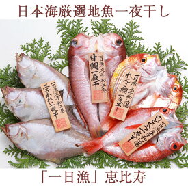 日本海厳選地魚一夜干「一日漁」恵比寿（えびす） のどぐろ、甘鯛、れんこ鯛、かれい 国産 島根産 無添加 岡富商店 -おかとみ- ギフト のし対応可