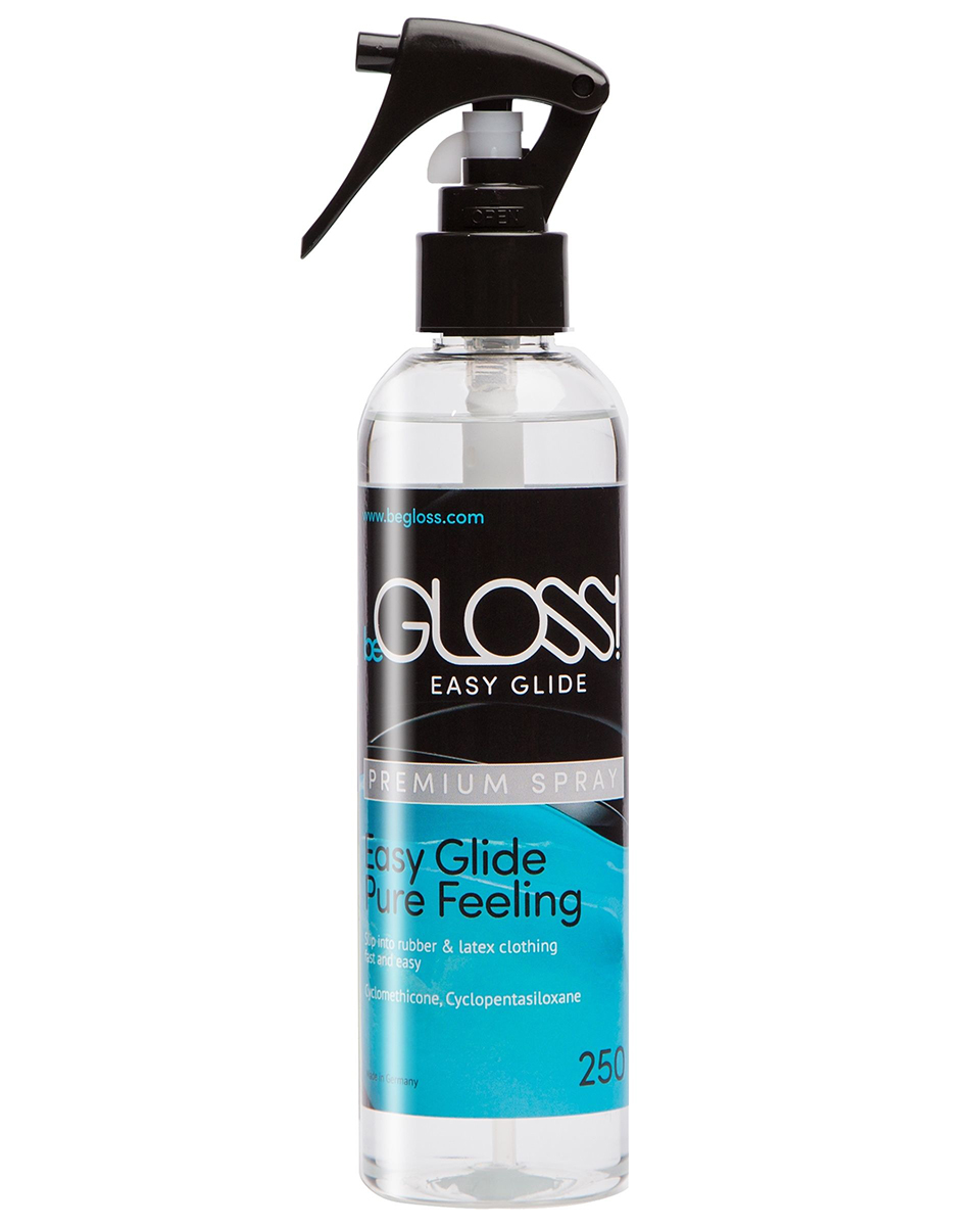 beGLOSS Easy Glide Premium Spray 250ml  ラバー ラテックス ゴム 製品 専用 ドレッシングエイド