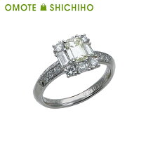 ダイヤモンド スクエアカット エタニティ リング Pt900 0.66ct 楽天 