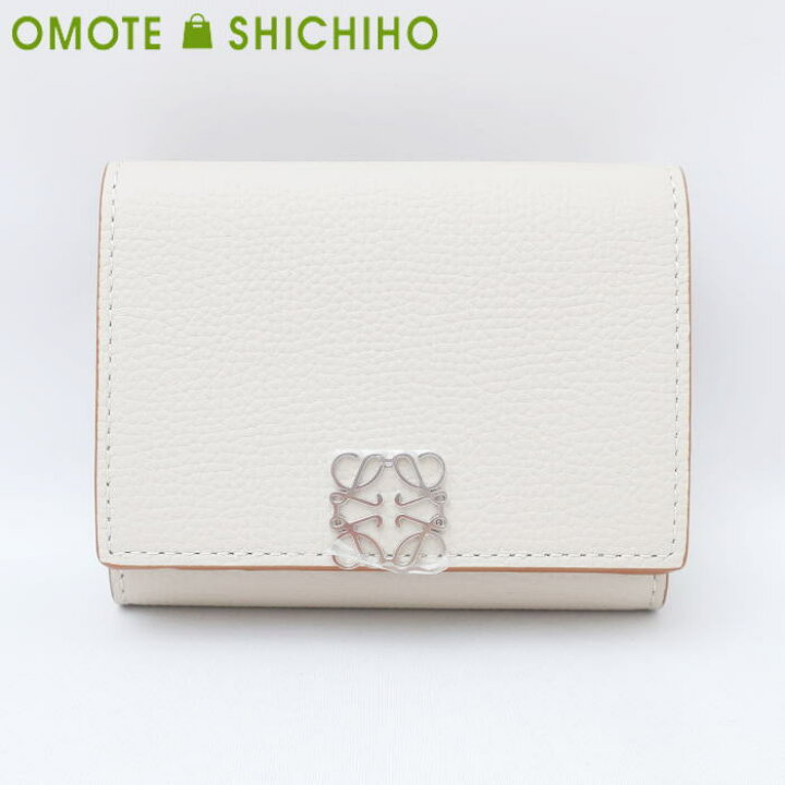 楽天市場】【未使用品】 LOEWE ロエベ アナグラム トライフォールド 