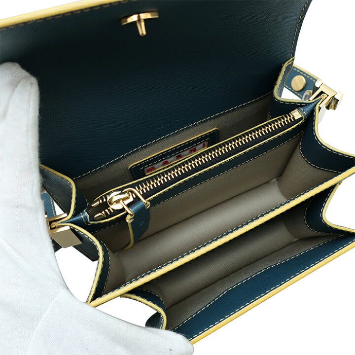 楽天市場】【未使用品】MARNI マルニ トランク ミニ ショルダーバッグ 