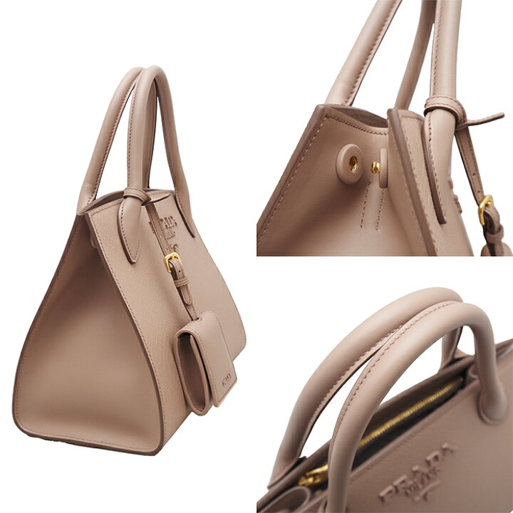 楽天市場】【未使用品】PRADA プラダ 2way ハンドバッグ トートバッグ 