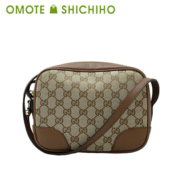 楽天市場】GUCCI グッチ ショルダーバッグ GGキャンバス レザー 