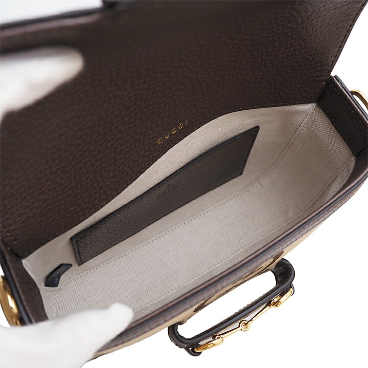 楽天市場】【未使用品】GUCCI グッチ ホースビット 1955 ミニ 