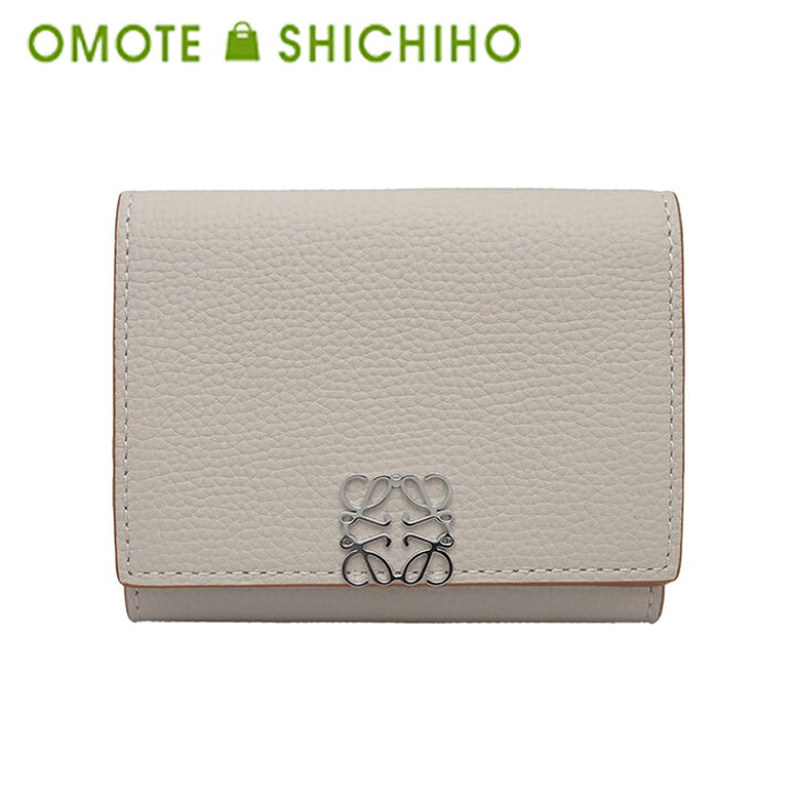楽天市場】【未使用品】 LOEWE ロエベ アナグラム トライフォールド 