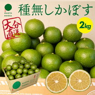 【送料無料】種無しかぼす 2kg 4kg 10kg 大分県 宇佐市産 種無し かぼす かんきつ 期間限定 柑橘 香酸柑…