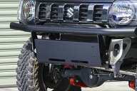 メーカー直送 モーターファーム JB23 フロントスキッドプレート （Bタイプ）ハイテン鋼ブラック ※代引不…