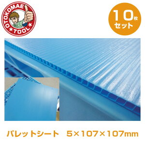 ���[�J�[�����E10���Z�b�g/�׊���h�~�v���_���@5mm×107mm×107mm�@�p���b�g�V�[�g�@�~�i�_��NS