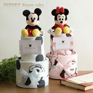おむつケーキ 男の子 女の子 出産祝い 御出産祝い 出産内祝い ディズニー ミッキー ミニーバスタオル 名…