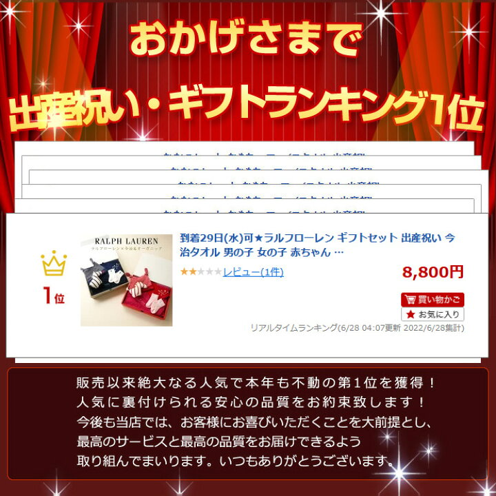 楽天市場】3月29日(土)☆到着可能☆ ラルフローレン ギフトセット 端午 