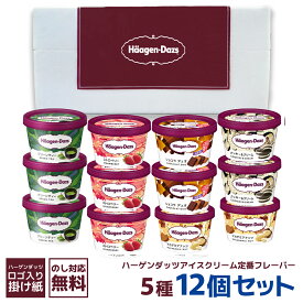 【ギフト対応あり】ハーゲンダッツ 詰め合わせ ハーゲンダッツミニカップセット HD72S（12個）| アイス ハーゲンダッツ ギフト ミニカップ セット アイスクリーム 贈り物 プレゼント 夏ギフト お中元 敬老の日 御歳暮 お歳暮 御年賀 お年賀 御祝 御礼 御見舞 内祝 快気祝