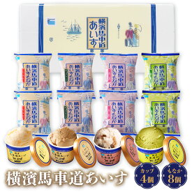 【年末年始特別価格！】【ギフト対応無料】アイス 詰め合わせ ギフト タカナシ 横濱馬車道あいす12個(カップ4個、もなか8個)TBW2Y|アイス アイスクリーム 詰め合わせ プレゼント アイスミルク アイスギフト スイーツ 手土産 お歳暮 御歳暮 歳暮 タカナシ乳業 御祝 御見舞