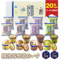 【20％OFFクーポン配布】アイス 詰め合わせ タカナシ 横濱馬車道あいす 計16個(カップ8個 もなか8個)TBW4…