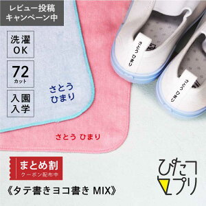お名前シール 防水 布 靴下 アイロン アイロンプリント シート【 ぴたプリ タテヨコMIX 】 名前シール おなまえシール アイロンシール ネームシール ヘアアイロン タグ 漢字 入学 入園 保育園