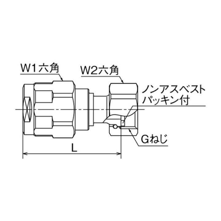楽天市場】オンダ製作所 WJ18-2013-S ナット付アダプター G3/4×13A 