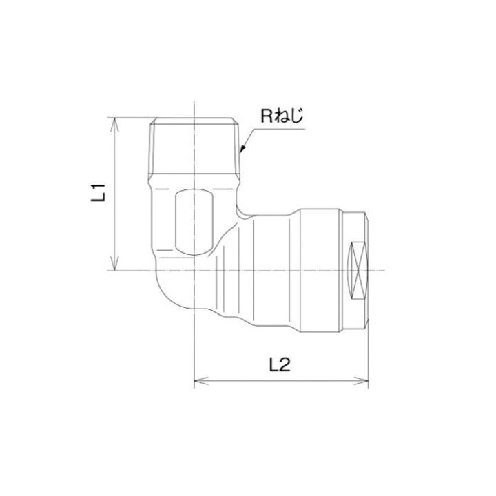 楽天市場】オンダ製作所 WL1-1313-S エルボテーパおねじ R1/2×13A（PEX 