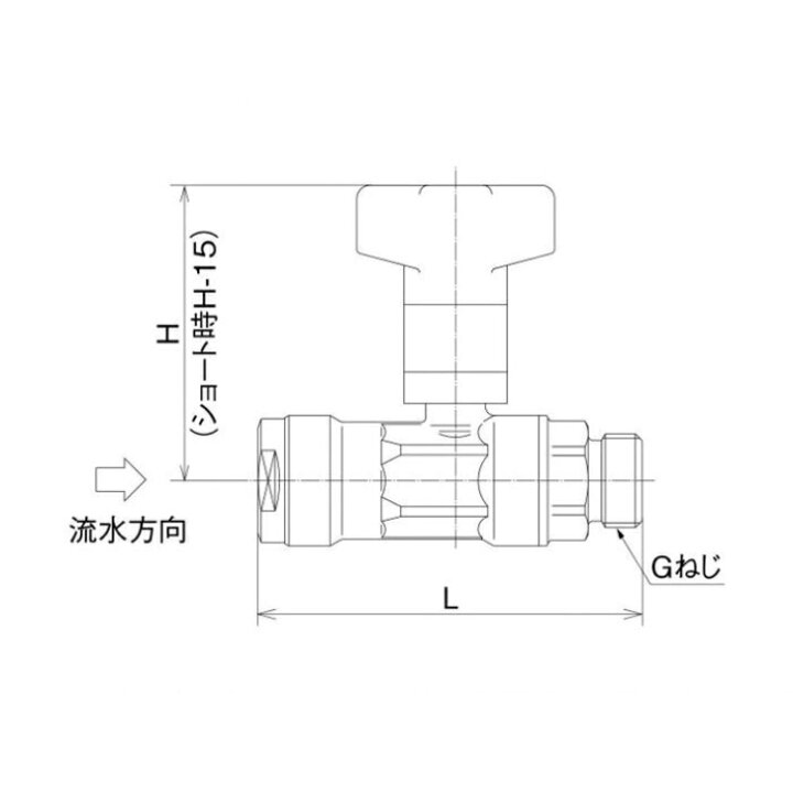 楽天市場】オンダ製作所 CBW1-1313M-S 逆止弁付ボールバルブ 13A（PEX 