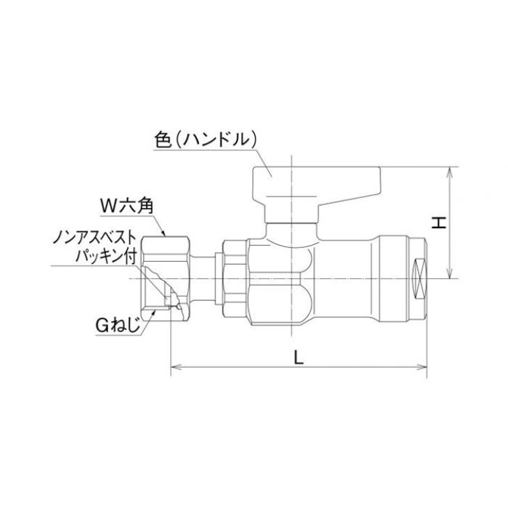 楽天市場】オンダ製作所 WB24-1310MA-S ボールバルブ G1/2×10A（PEX 