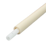 オンダ製作所　PEX13C-PW10-3　カポリパイプW　13A　10mm被覆（ホワイト）付　直管　3m　10本入り
