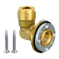オンダ製作所　WL69-1313-25-S　おふロック　UB壁貫通継手（供回り防止タイプ）　Rp1/2×13A（PEX・PB）…