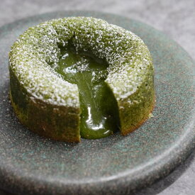 ”セール限定クーポン発行中”抹茶のフォンダンショコラ4個入　濃厚 チョコ スイーツ 高級 焼菓子　菓子 ショコラ 冷凍 お菓子 贈答 贈り物 ギフト 取り寄せ ホワイトデー
