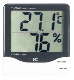 サーモ1021　デジタル最高最低温湿度計