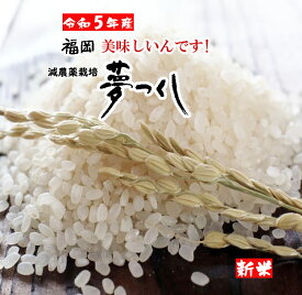 【新米取れました】2023年産 人気 お米 白米 20Kg 10Kgx2 令和5年産 新米 夢つくし おすすめ コメ こめ 米 1等米 特a 精米仕立て 送料無料 福岡県産 推奨米 産地直送 ゆめつくし 定期便 美味しい うまい 九州米 国産米 減農薬米 胚芽米 まとめ買い 20キロ 格安 お買い得